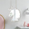 Kinderspiegel Dekorative Wandspiegel Aufkleber, Einhorn Spiegel Wandsticker Kinderzimmer Klebespiegel 3D Spiegel Kinder Acryl Wanddekoration Für Kinderzimmer Badezimmer