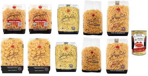TESTPAKET Pasta Classic Pasta (10x 500g) Italian Hartweizengrieß Nudeln + Italian Gourmet polpa 400g