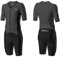 Lo.gas Herren Pro Trisuit Kurzarm Triathlonanzug für Rennen und Triathlon-Wettkämpfe -Triathlon-Anzug für Herren Gray Large