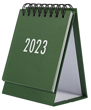 MAGICLULU 3pcs Desk Calendar Small Coil Calendar for Office Decor Lovely Portable Desk Planner Memo Space Compact Month Display for Home School Design