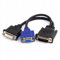 CY Cavo LFH 60Pin DMS 59pin maschio a doppio DVI 24+5 femmina VGA RGB 15pin femmina Splitter Extension 15 cm per scheda grafica