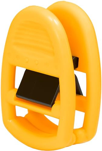 15 Stück CLIPSO Sockenklammern für Waschmaschine und Trockner - Sockenhalter in Gelb