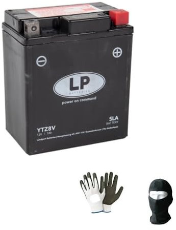 COMPATIBILE CON YAMAHA CZD-A X-MAX 300 dal 2017 al 2022 BATTERIA YTZ8V LP FORNITA CARICA E PRONTA ALL'USO BATTERIE SLA 7AH AMPERE 12 VOLT SPECIFICA MOTO SCOOTER 113X70X130MM