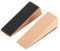 2PCS Wooden Door Stoppers, Non-Slip Door Wedges with Rubber Base Heavy Duty Wooden Door Stop for Home Office Kitchen School Alll Types Doors