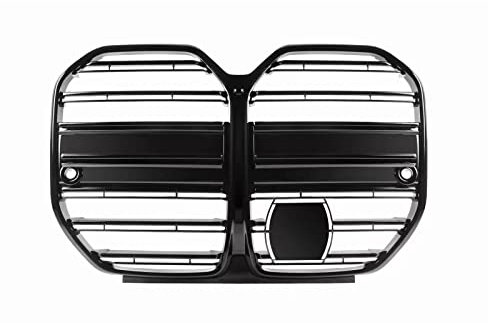 DZSQOMHGD Sport Kühlergrill Frontgrill Für 4er G26 440i 2021+ 4-Türer Nur 430i Auto Obere Stoßstange Ansaughaube Abdeckung Mesh Grills Grid Nieren Kühlergrill