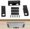 HENGBIRD Support Ordinateur Portable Montage Mural Support Clavier Support Métallique Support Tablette Mural pour Ordinateur Portable/Tablette/Clavier/Routeur, pour Appareils épaisseur < 2,6cm