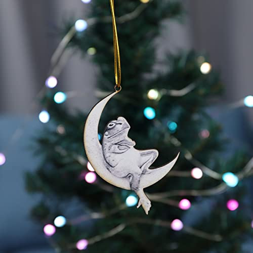 Changing Table Heater Clips Animals Ornaments Decorations Moon Christmas Christmas Pendant Christmas Wood Outdoor Sitting Punch Bag Holder Pull-Up Bar (F, One Size)