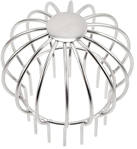 Uonlytech Dach Boden Ablauf Netz Abdeckung Sauber Dachrinnenfilter Abfluss Ablauffilter Im Freien Ablassen Dachrinne Ablassen Aus Für Dachrinnen Deflektor Draht Sieb Rostfreier Stahl Silver