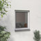 MOUSTIKIT Moustiquaire Cadre magnétique 130 cm x 150 cm Blanc
