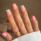 Colorful False Nails - 24pcs Press on Nails Short - 12 Sizes Spring Summer Pastel Stick on Nails - Glossy Removable Full Cover Fake nails with Glue for Women Girls