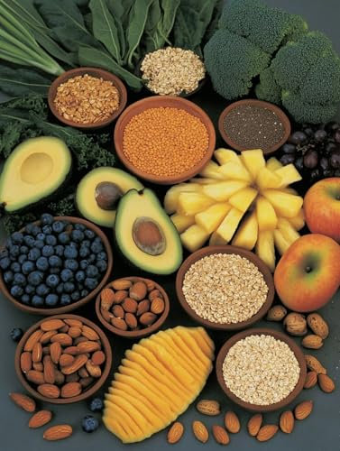 Diamond Painting Essen, 5D Obst Diamond Painting Erwachsene Children, DIY Runden Steine Bastelset Erwachsene Stickerei Crystal Art Malerei Set für Zimmer Deko Wohnzimmer, Geschenke Frau 20x30cm LV-P