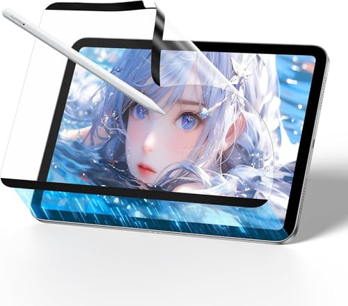 TXWLLIU 2 Stück Magnetische Displayschutzfolie in Papieroptik für iPad A16 11 Zoll/iPad 10. Generation 10,9 Zoll, Ermöglicht Schreiben und Zeichnen Wie auf Papier, Abnehmbar und Wiederverwendbar