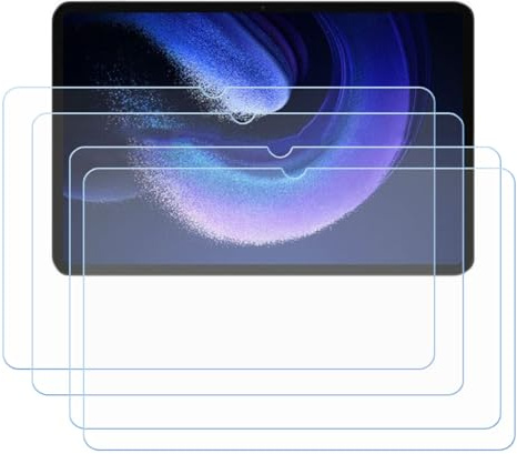 LCEHTOGYE Displayschutzfolie für Red Magic Gaming Pad Pro,[4 Stück] HD Gehärtetes Glas Film Schutzfolie, 9H Displayschutzfolie Filmschutz Schutzfolien (10,9)