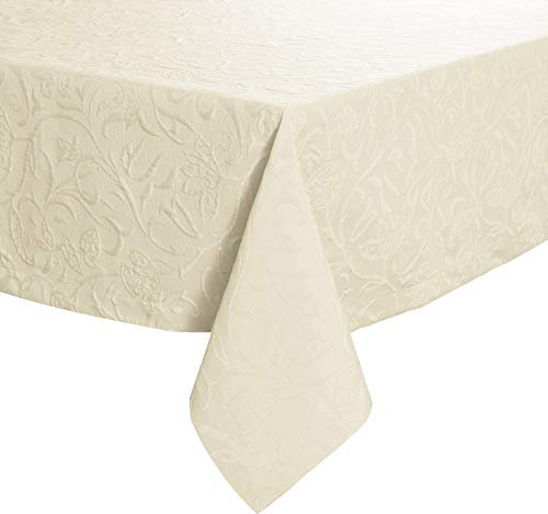 Pichler CORDOBA_140/220_PE hochwertig und bügelfrei - Tischdecke 140 x 220 cm perle
