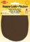 Kleiber + Co.GmbH Nappa-Leder-Flecken, Dunkelbraun, 12,5 x 10 cm, 2