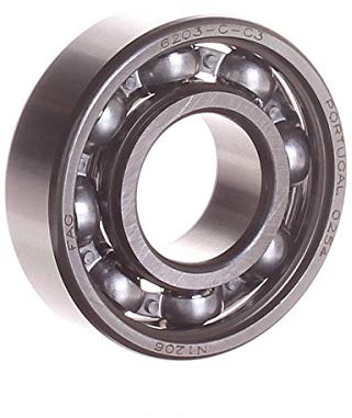FAG 6203-C-C3 Rillenkugellager einreihig Bohrungs-Ø 17mm Außen-Durchmesser 40mm Drehzahl (max.) 22