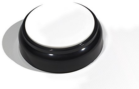 Ravencourt Living One Large Talking Button Clock - Clock and alarm function, Helping elderly keep track of time, 70mm