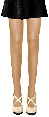 PrettyLoveHose Collants Voile Opaques 50 Deniers, Beige (Chair), Taille Unique T1 à T3 (36-38-40)