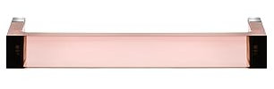 Kartell Rail Portasciugamani in Plastica, 7.5X30X4 Cm, Rosa