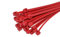 Kabelbinder Rot 1000 Stk. 2,5x100mm Polyamid 6.6 Industriequalität (Rot)