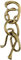 Bartl 515113 Huzzle Cast Enigma - Hochwertiges Metall-Puzzle