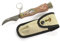 Albainox 18210 – Coltello a Fungo 3D, Lama 7,5 cm, Custodia in Nylon