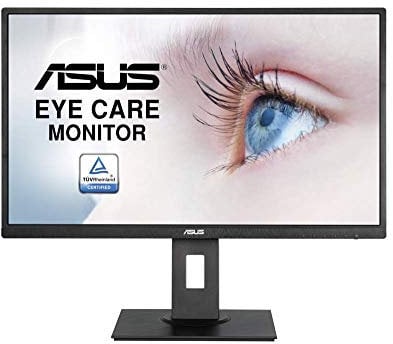 ASUS VA279HAL LED Display 68,6 cm (27) Full HD Plana Mate Negro - Monitor (68,6 cm (27), 1920 x 1080 Pixeles, Full HD, LED, 6 ms, Negro)