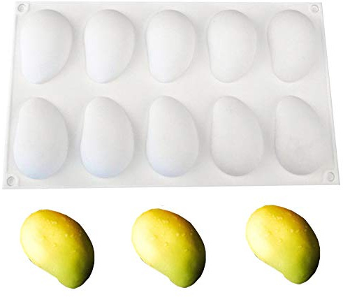 DUBENS Molde de Silicona para Mouse, Molde de Silicona para Hornear, Magdalenas, Cubitos de Hielo, Chocolate, jabón, Molde para Pan, Molde de Silicona DIY