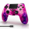 Manette sans fil pour PS4, manette pour PlayStation 4, double choc avec capteur de mouvement à six axes, pavé tactile, haut-parleur intégré et prise casque stéréo, compatible avec PS 4/Pro/Slim
