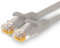Câble Réseau CAT7 Cat 7 10 Gigabit - 1x 20m - RJ45 Ethernet LAN DSL Routeur Modem - Gris