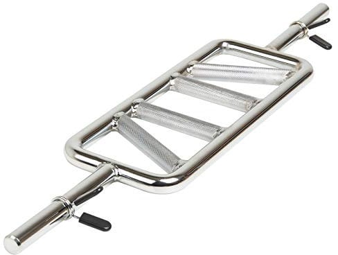 Mirafit 1 Multi Grip Tricep Weight Bar and Spring Collars