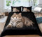 AYMAING Kids Bettwäsche 135 x 200 cm Katze-Motiv Microfaser Teenager Mädchen Schwarz - mit Reißverschluss Cat Motiv Kinder Bettwäsche-Set - Geschenk-Idee