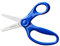 Fiskars Kinderschere, Ab 6 Jahren, Länge: 13 cm, Für Rechts- und Linkshänder, Metall-Klinge/Kunststoff-Griffe, Blau, 1064069