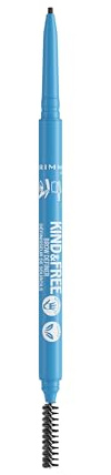 Rimmel London Kind & Free Augenbrauenstift Brow Definer, natürliche Pigmente, natürliche Wirkung, vegane Formel - 006 - Espresso, 0,09 g