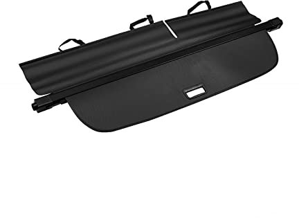 Autoinnenraum-Laderaumabdeckung Kofferraumabdeckung Gepäckträgervorhang Für Koleos 2009-2018 Schwarz Einziehbarer Hinterer Kofferraumvorhang Halterung Hutablage (Farbe : 2009-2015)
