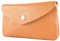 modamoda de P11 Damen Leder Geldbörse Portemonnaie Medium Handmade in Italy, Farbe:Camel