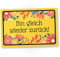 DankeDir! Bin gleich wieder zurück - Schild 30 x 20 cm - Tür Türschild Komme gleich wieder Hinweis Geburtstagsgeschenk - Hinweissschild Deko Geschenk Laden Restaurant Büro Firma