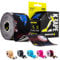 SPORTTAPE Kinesiology Sports Tape - 5m Roll - Punk | Physio & Sports Injury Muscle Tape for Shoulder, Knee, Ankle Shin Splints Support. Waterproof & Hyopallergenic Kinetic Tape