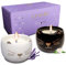 iubihome - Velas Decorativas Originales en Forma de Gato, Set de 2 Velas Aromáticas Regalo, Velas Perfumadas para Decoracion Hogar