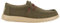 HEYDUDE Wally Waxed Canvas - Zapatos Estilo Mocasín para Hombre, Olive, 45