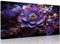 TutuBeer Leinwandbild, violette Blume, abstrakte violette Blume, lila Bilder, Druck auf Leinwand, gespannt und gerahmt, für Wanddekoration, Wohnzimmer, Schlafzimmer, Dekoration, 20,3 x 40,6 cm, 1