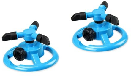 INOOMP 2 Pièces pulvérisateur d'eau arrosage Jardin arrosage pelouse de Clarinette arroseur Rotatif Gicleur d'eau pulvérisateurs dans la pelouse et Le Jardin Vaporisateur Arroseurs