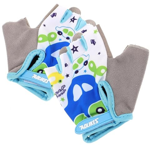 Outanaya 1 Paar sporthandschuhe Kinder Handschuhe Sport Kinder Vollfingerhandschuhe Kinderhandschuhe Sportzubehör Outdoor-Handschuhe warme Handschuhe kompakte Fahrradhandschuhe Polyester