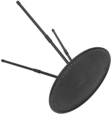 BESPORTBLE Table Pliante Ronde Portable Réglable Table De Barbecue Portable Pliable Table Extérieure Ronde Table De Patio Ronde Table De Pique- Table De Camping Pliable