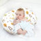 Nursing Pillow for Breastfeeding Baby, Multifunctional Breastfeeding Pillow with Pillowcase U Shape 100% Cotton, Washable Maternity Pillow for Bottle Breast Feeding Infant Support (Fox)