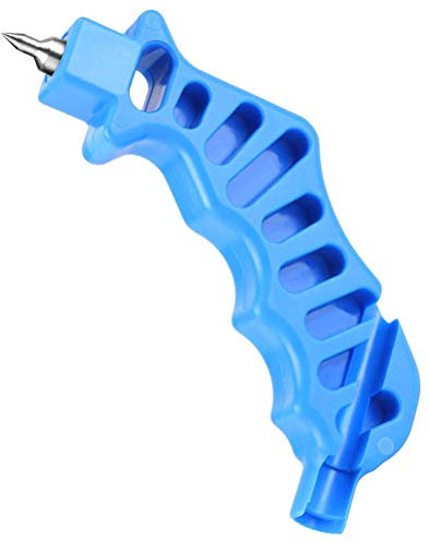 Tropfbewässerungsschlauch-Lochstanzer und Fitting-Einführwerkzeug, Bohrer aus Legiertem Stahl, 4-mm-Bohrdurchmesser-Fitting-Einführwerkzeugsatz für 1/4-Zoll-Fitting und (Wie
