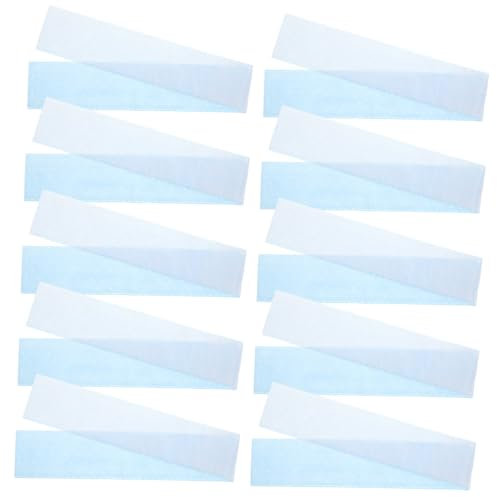NULYLU 10pcs Oil Absorbent Cotton Grease Paper for Kitchen Range Hood Oil Suction Blotting Paper