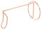 Headphone Organizer Holder Rose Gold Stand provides stable support and protects headset from damage