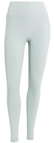 adidas Women's Optime Workout Full Length Leggings, Wonder Sage, XXL