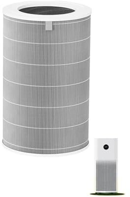Filtro Hepa, compatibile con Xiaomi, filtro a carbone attivo Purifier 4 Lite, purificatore d'aria 4 Lite, filtro H13 4 Lite(Gray)
